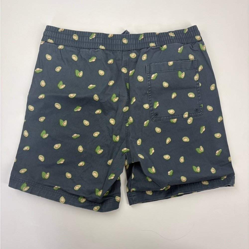 Bixby Nomad Mens Avocado Print Shorts Cotton & Spandex Blend Size 33 - Picture 5 of 7